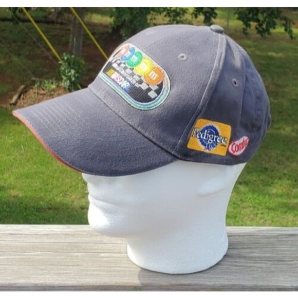 Nascar Hat Robert Yates #38 Racing M&M's Racing One Size Embroidered Cap - Picture 2 of 12